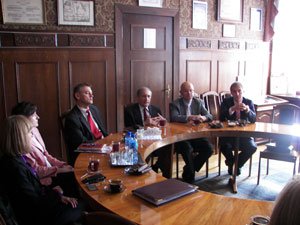 Spotkanie przedstawicieli PKN z samorządowcami w Urzędzie Miasta w Tczewie