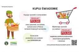 „Kupuj świadomie - PRODUKT POLSKI”