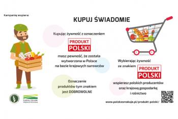 „Kupuj świadomie - PRODUKT POLSKI”